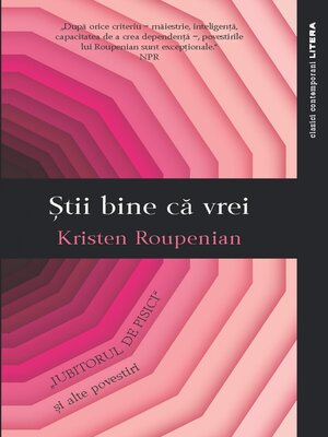 cover image of Stii bine ca vrei